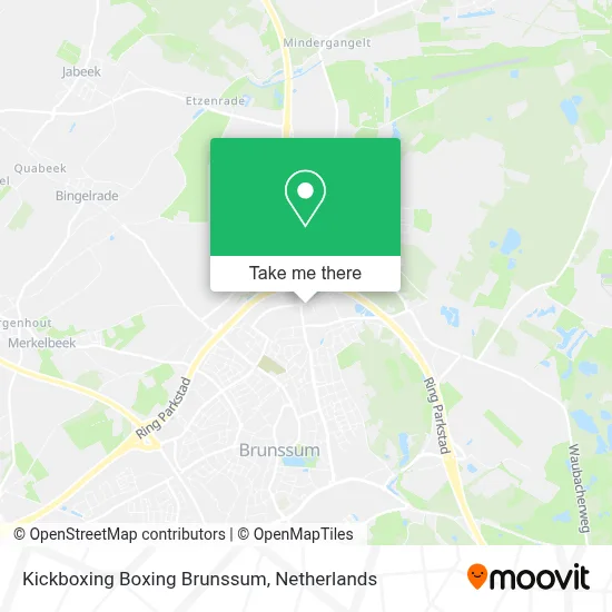 Kickboxing Boxing Brunssum map