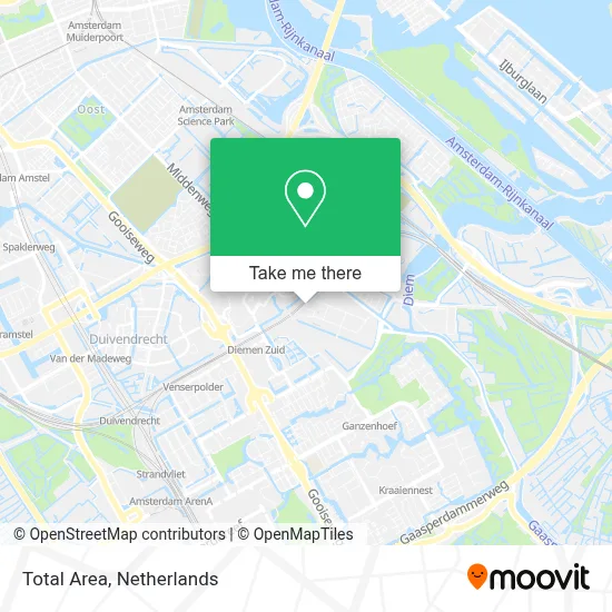 Total Area map