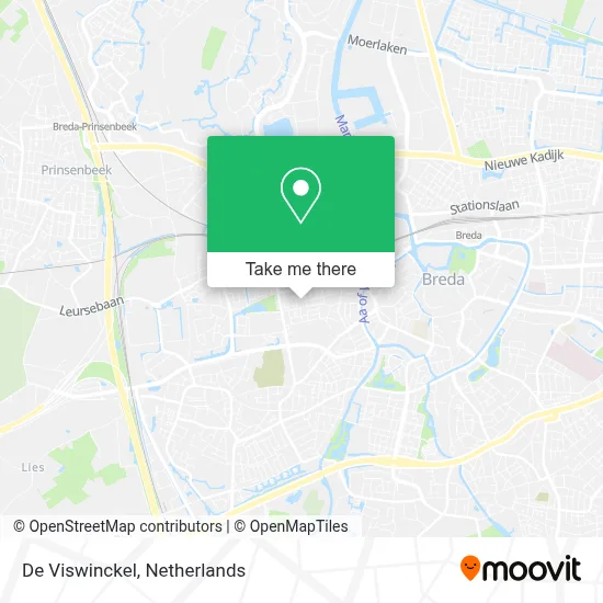 De Viswinckel map