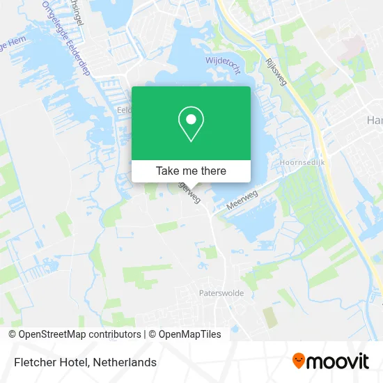 Fletcher Hotel map