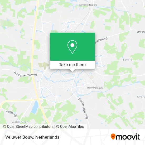 Veluwer Bouw map