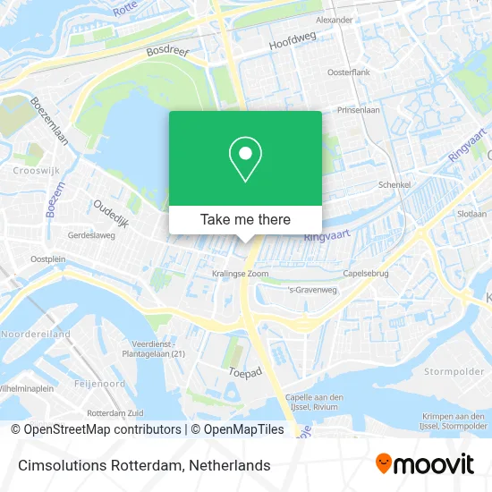 Cimsolutions Rotterdam Karte