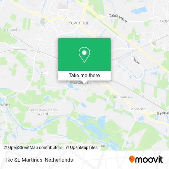 Ikc St. Martinus map