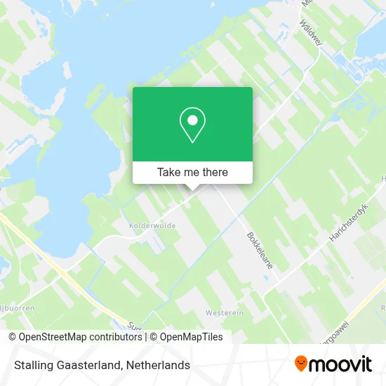 Stalling Gaasterland Karte