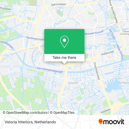 Veloria Interiors map