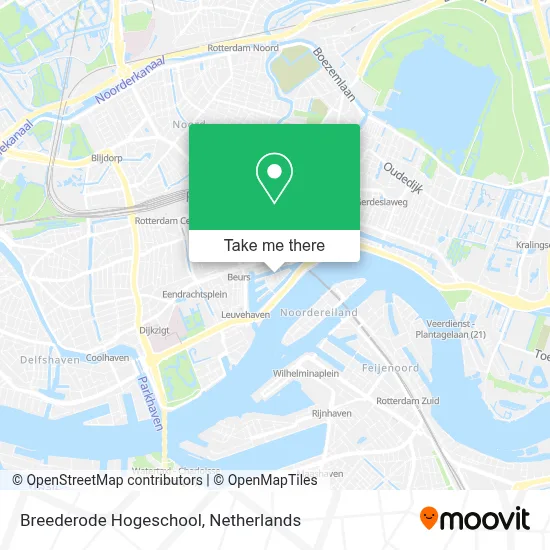 Breederode Hogeschool map
