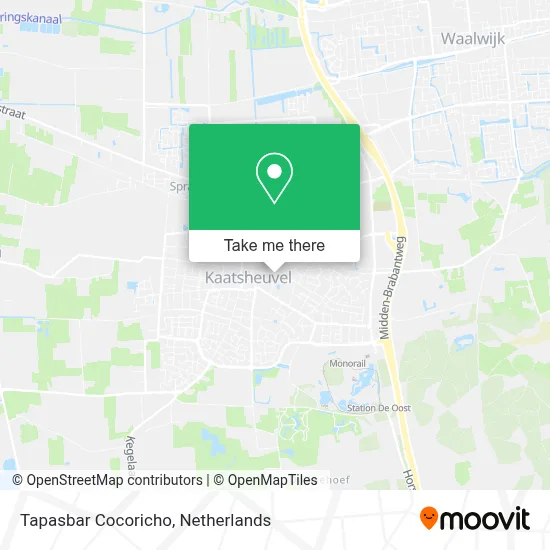 Tapasbar Cocoricho map