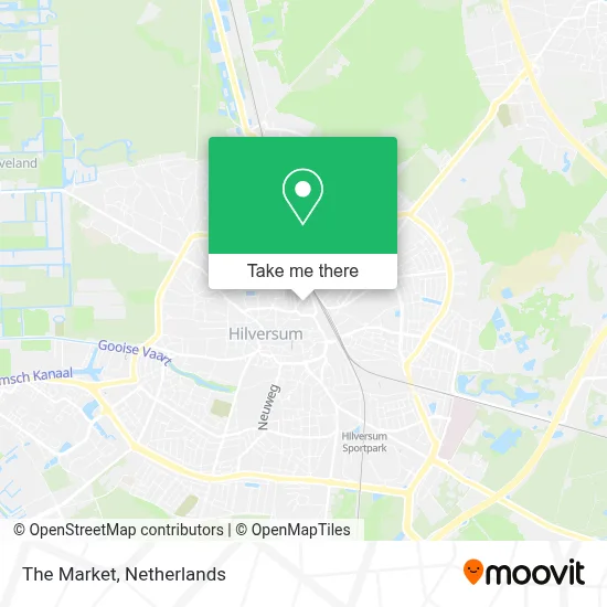 De Markt map