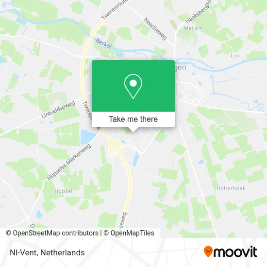 Nl-Vent map