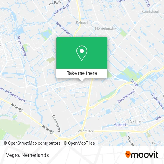 Vegro map