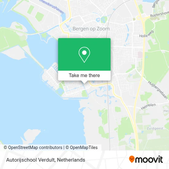 Autorijschool Verdult Karte