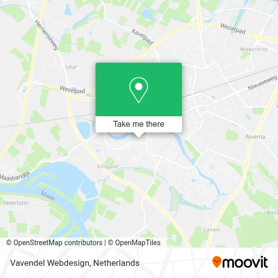 Vavendel Webdesign map