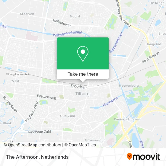 The Afternoon map
