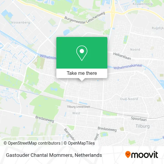 Gastouder Chantal Mommers map