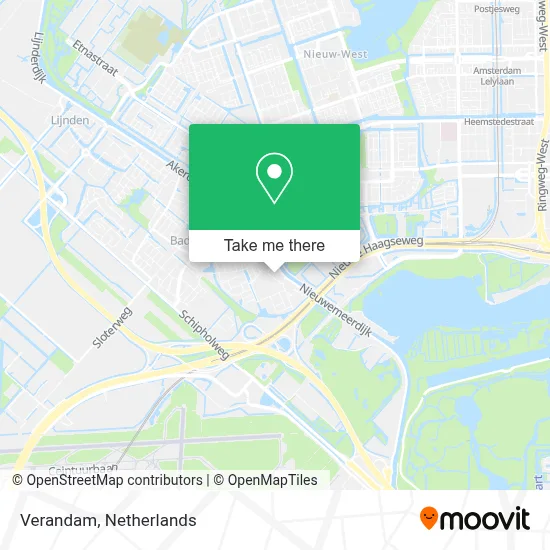 Verandam map
