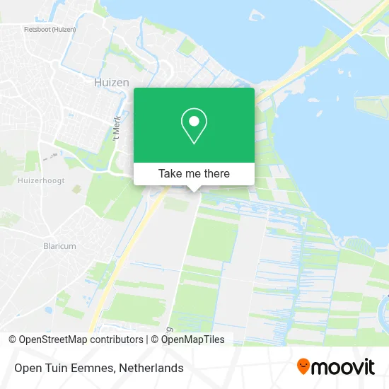 Open Tuin Eemnes map