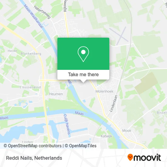 Reddi Nails map