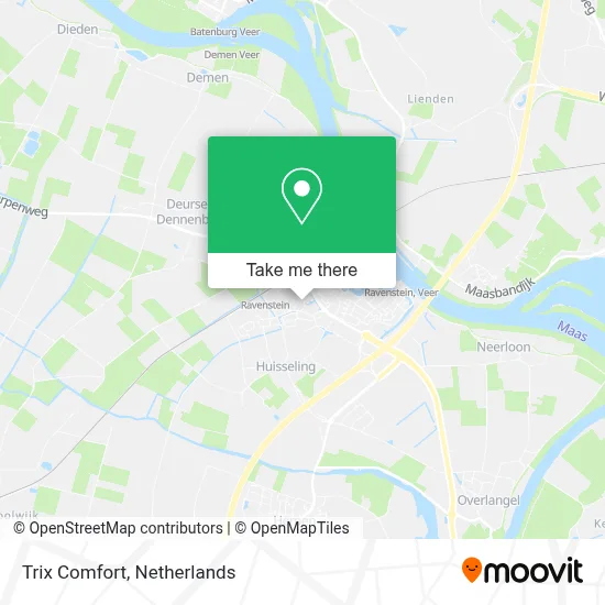 Trix Comfort map