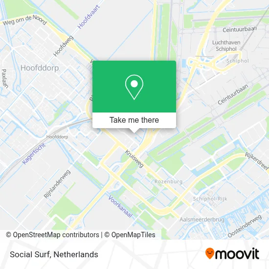 Social Surf map