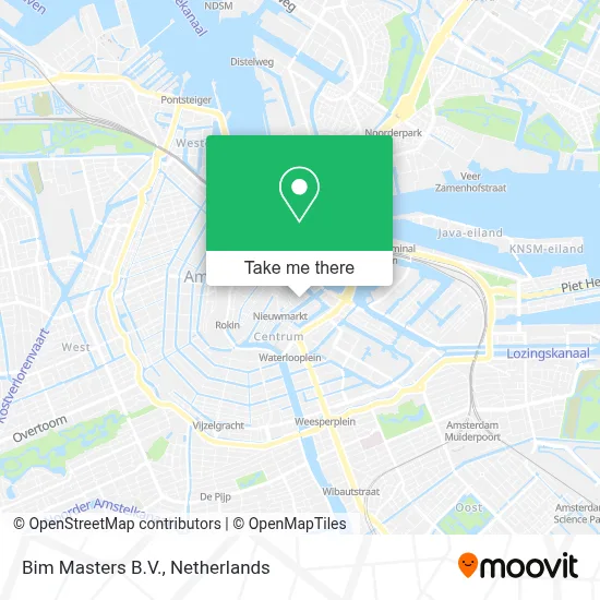 Bim Masters B.V. map