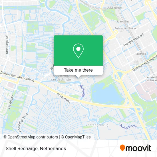 Shell Recharge map