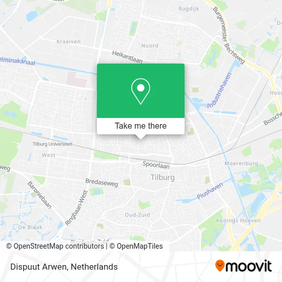 Dispuut Arwen map