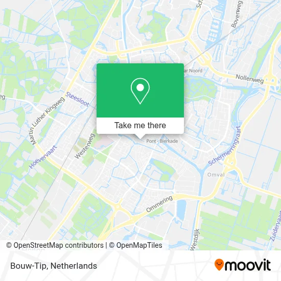 Bouw-Tip map