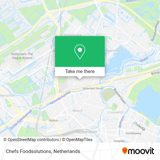 Chefs Foodsolutions map