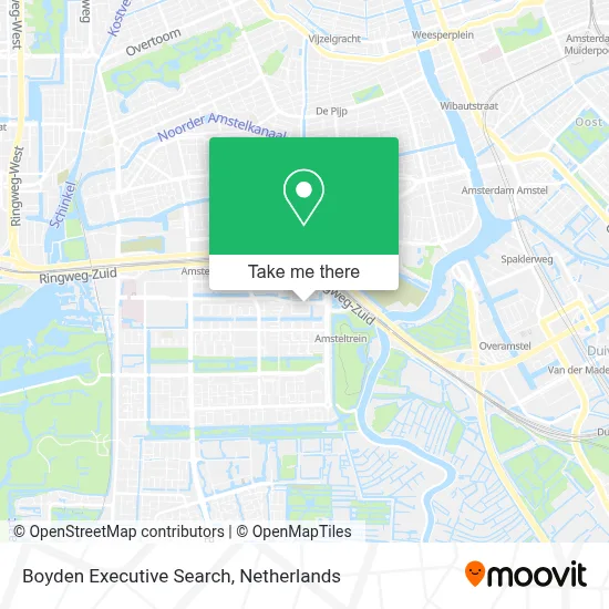 Boyden Executive Search map
