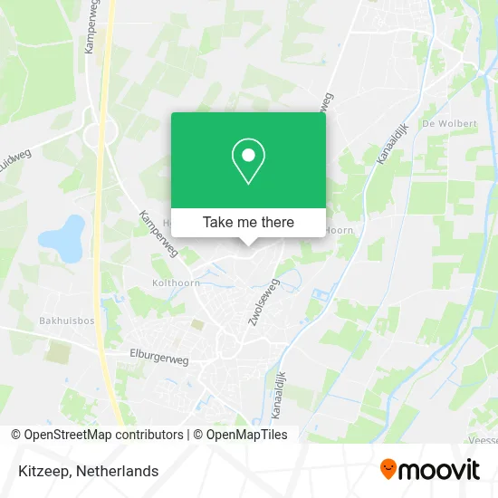 Kitzeep map