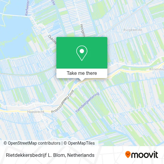 Rietdekkersbedrijf L. Blom map