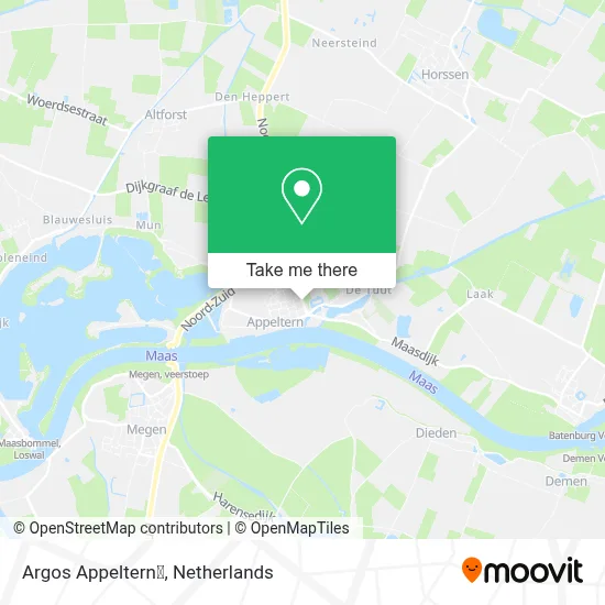 Argos Appeltern⛽ map