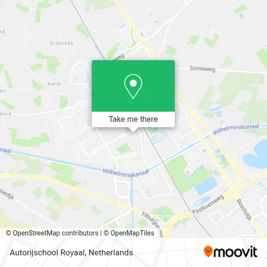 Autorijschool Royaal map