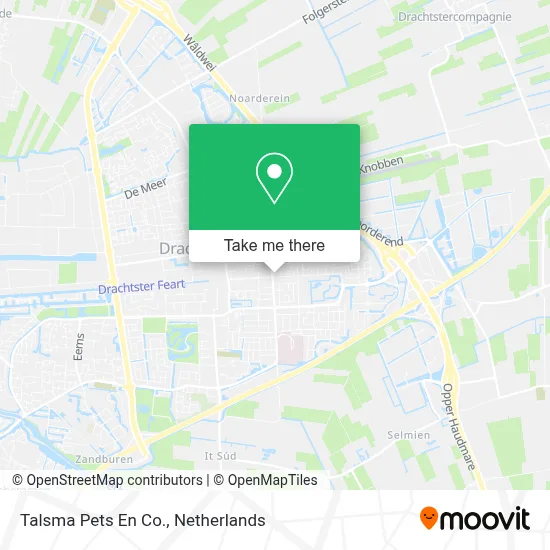 Talsma Pets En Co. map