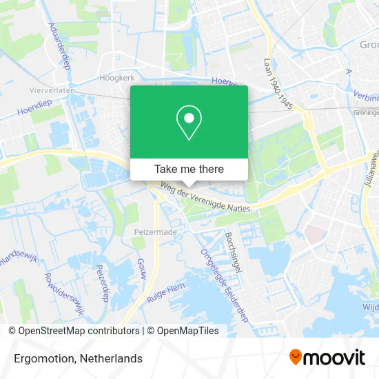 Ergomotion map