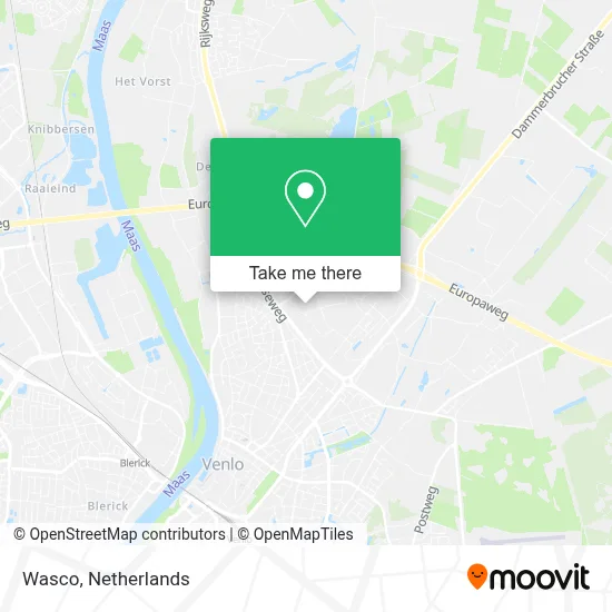 Wasco map