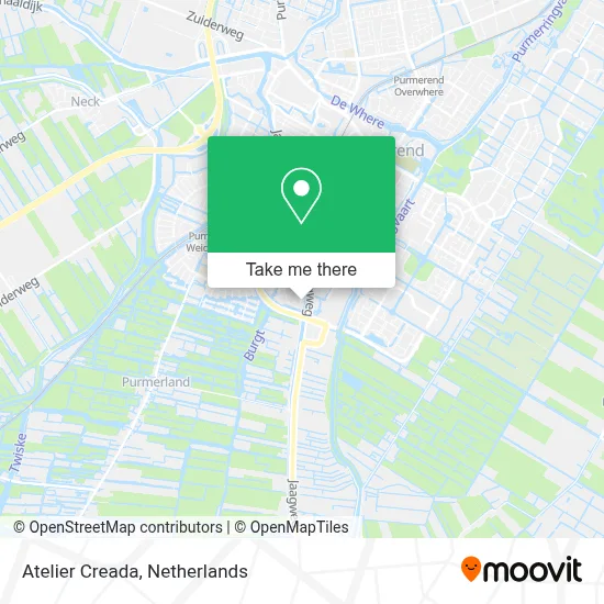 Atelier Creada map