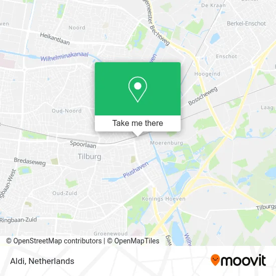Aldi map