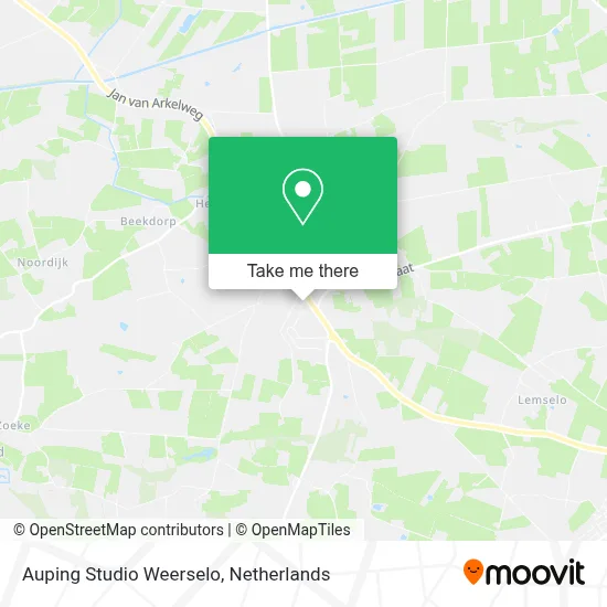 Auping Studio Weerselo map