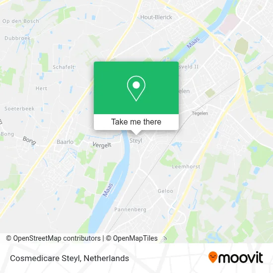 Cosmedicare Steyl map