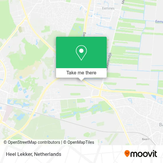 Heel Lekker map
