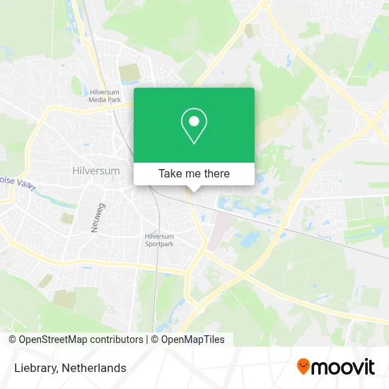 Liebrary map