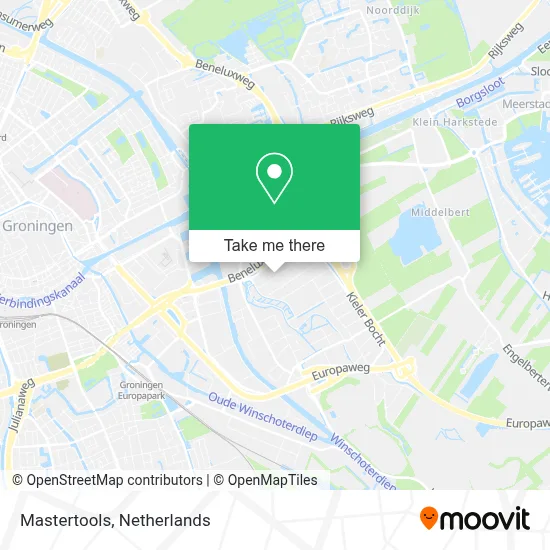 Mastertools map