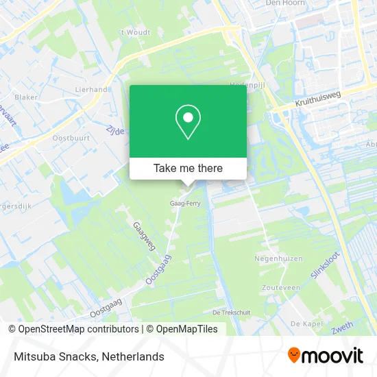 Mitsuba Snacks map