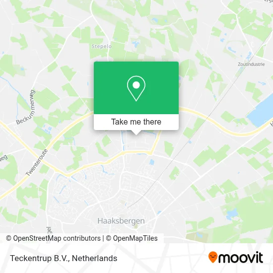 Teckentrup B.V. map