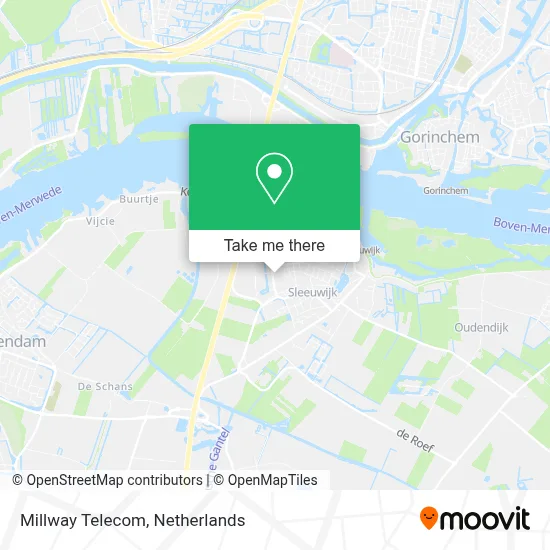 Millway Telecom map