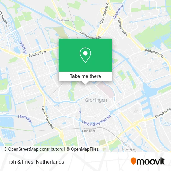 Fish & Fries map