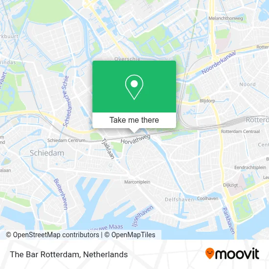 The Bar Rotterdam map