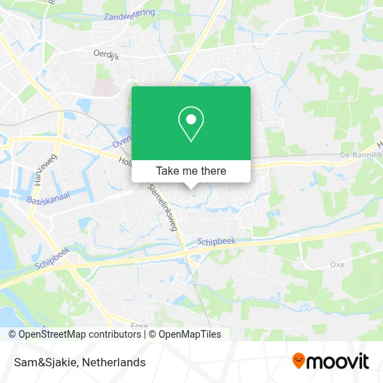 Sam&Sjakie map