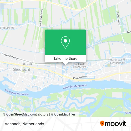 Vanbach map